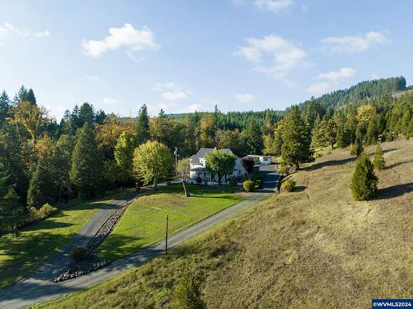 53.1 Acres of Agricultural Land with Home for Sale in Cottage Grove, Oregon