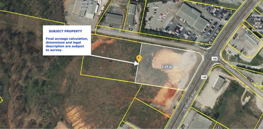 2.3 Acres of Commercial Land for Sale in Cookeville, Tennessee
