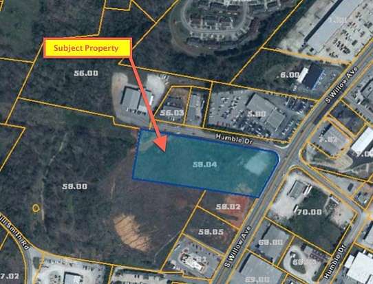 4.5 Acres of Commercial Land for Sale in Cookeville, Tennessee