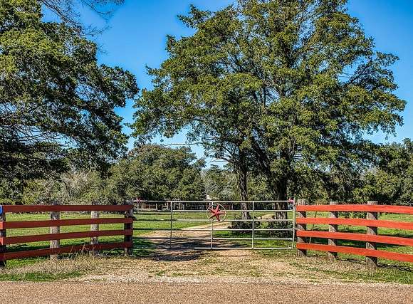 21.58 Acres of Land with Home for Sale in Round Top, Texas