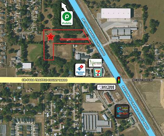 5.4 Acres of Land for Sale in Lakeland, Florida
