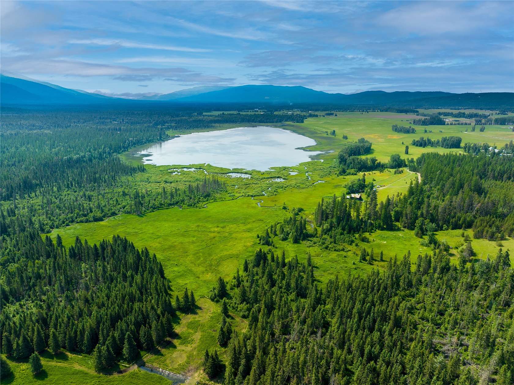 80.7 Acres of Improved Land for Sale in Bigfork, Montana