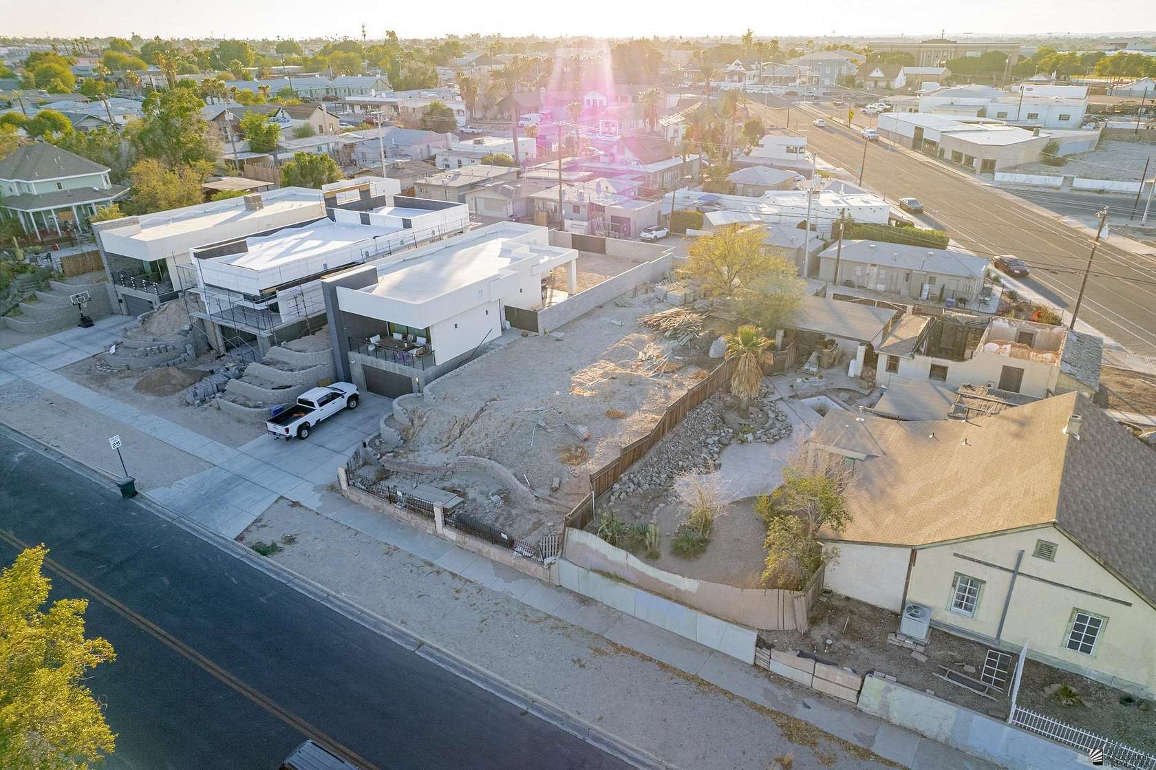 Improved Residential Land for Sale in Yuma, Arizona