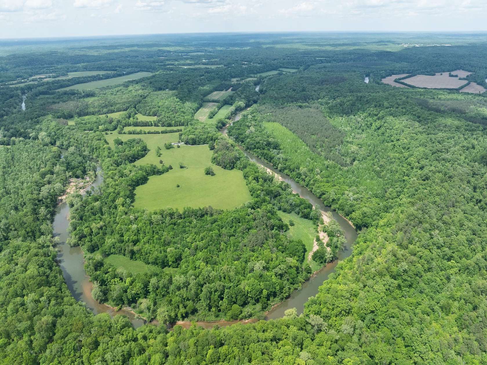 448.8 Acres of Land with Home for Sale in Linden, Tennessee