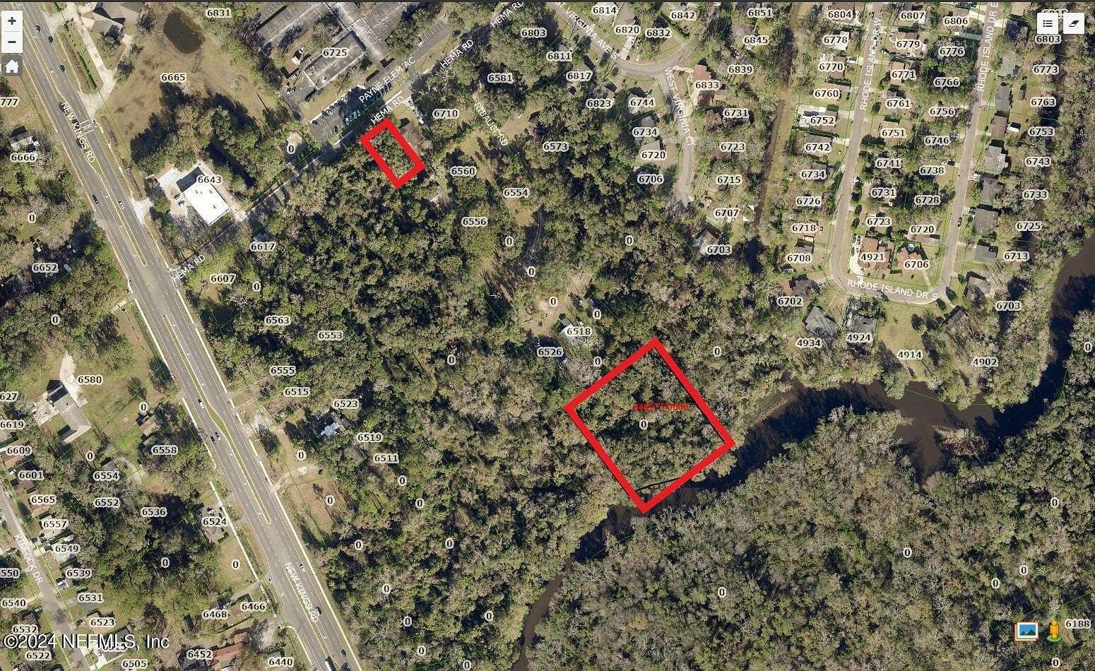 2 Acres of Land for Sale in Jacksonville, Florida