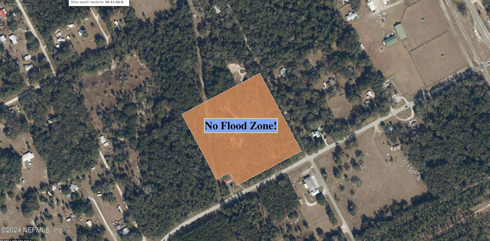 9.7 Acres of Agricultural Land for Sale in Satsuma, Florida