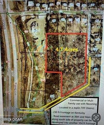 4.7 Acres of Residential Land for Sale in Joplin, Missouri