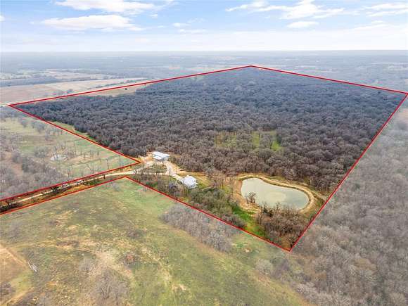 121 Acres of Land with Home for Sale in Hillsboro, Texas