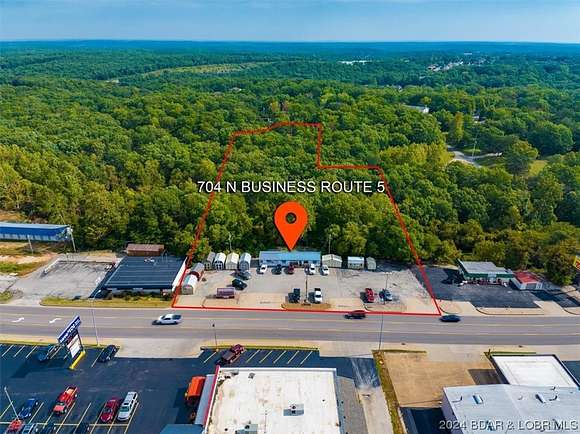 2.1 Acres of Improved Commercial Land for Sale in Camdenton, Missouri