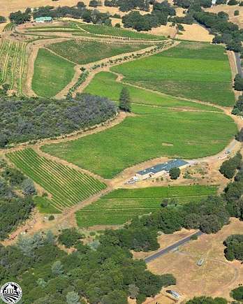 54 Acres of Agricultural Land with Home for Sale in Jamestown, California