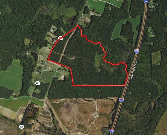 145 Acres of Recreational Land for Sale in Emporia, Virginia
