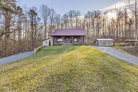 16.6 Acres of Land with Home for Sale in Elizabethton, Tennessee