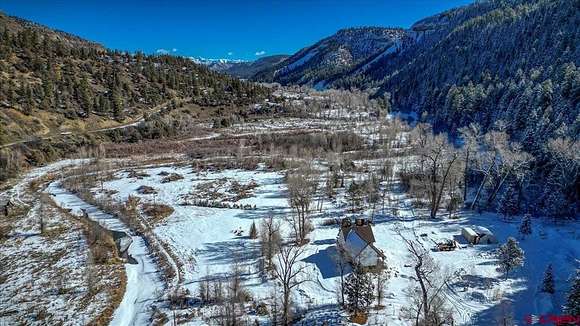 3.4 Acres of Residential Land with Home for Sale in Pagosa Springs, Colorado