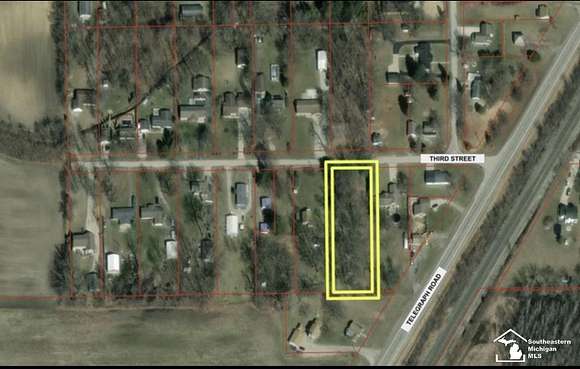 0.88 Acres of Residential Land for Sale in La Salle, Michigan