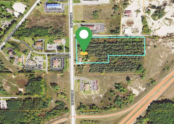 12 Acres of Mixed-Use Land for Sale in Cadillac, Michigan