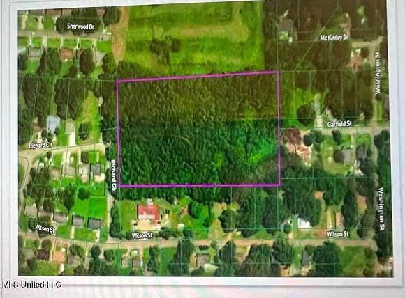 5.2 Acres of Residential Land for Sale in Canton, Mississippi