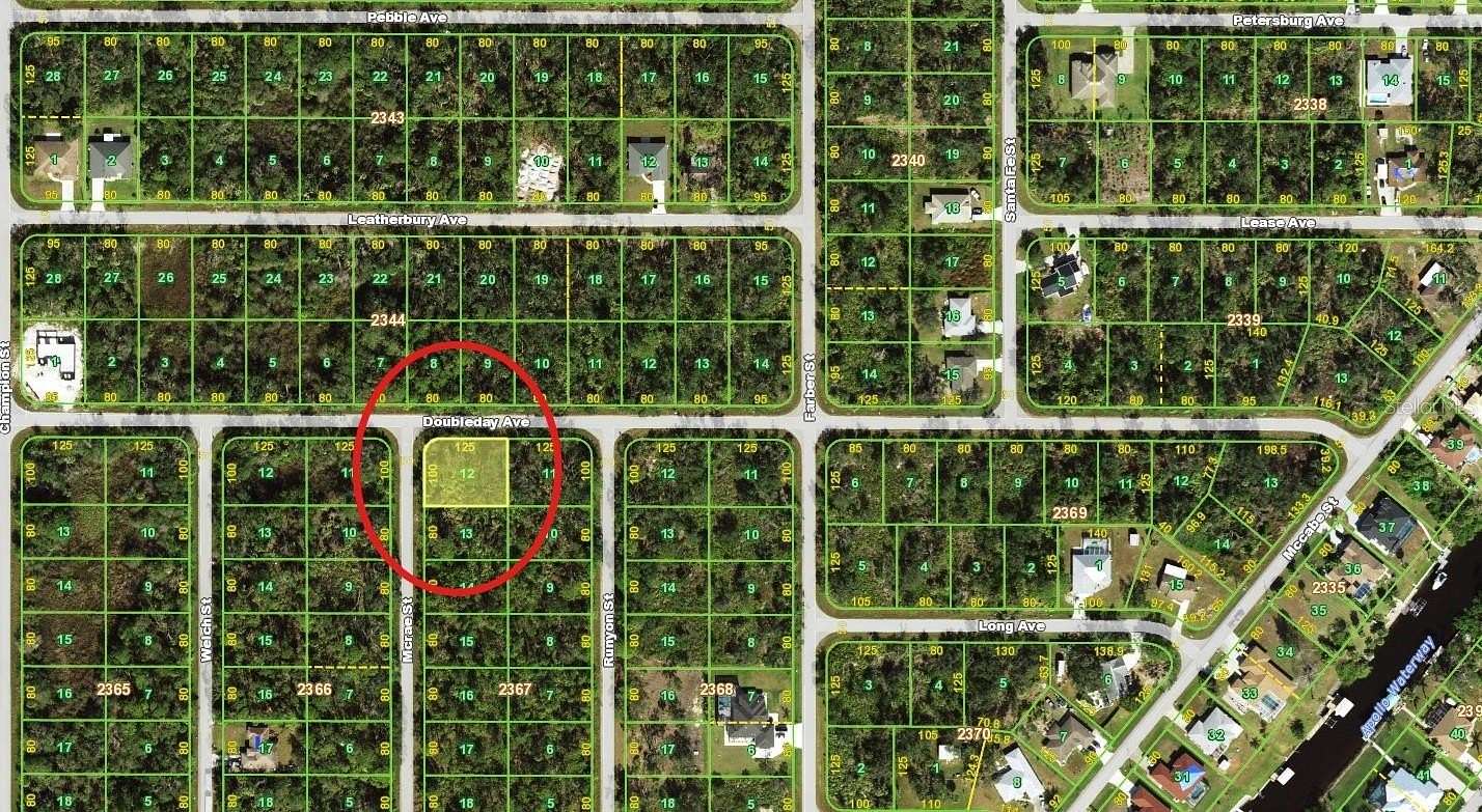 0.28 Acres of Residential Land for Sale in Port Charlotte, Florida