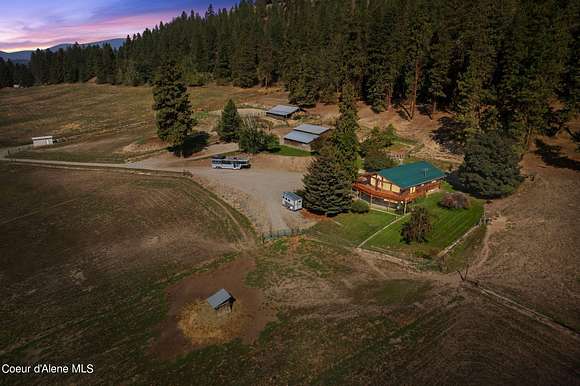 8 Acres of Land with Home for Sale in Bonners Ferry, Idaho