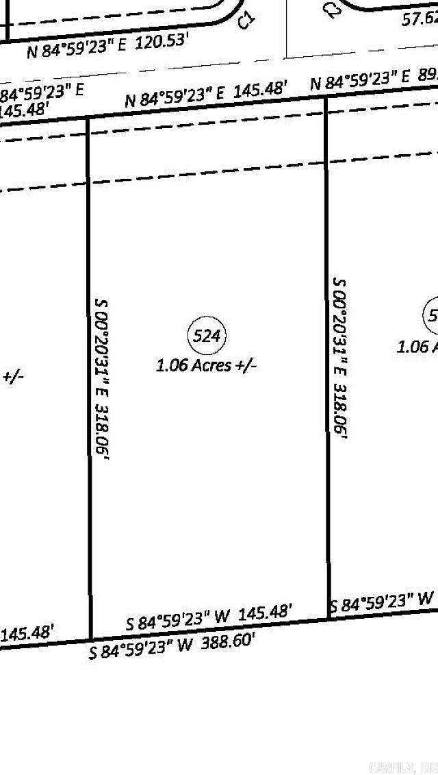 1.1 Acres of Residential Land for Sale in Vilonia, Arkansas