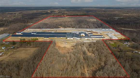 153.73 Acres of Land for Sale in Alliance, Ohio