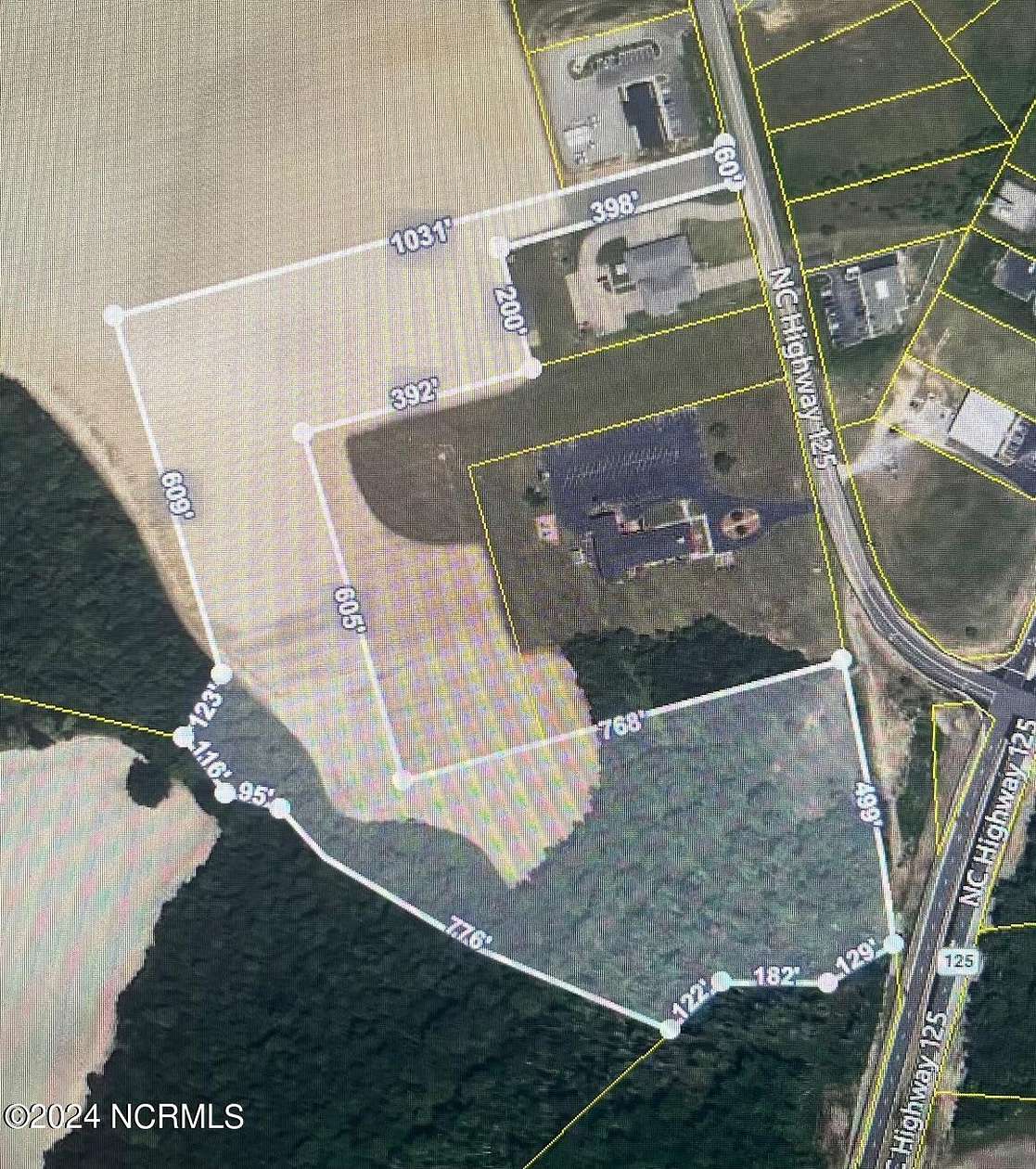16.6 Acres of Land for Sale in Roanoke Rapids, North Carolina