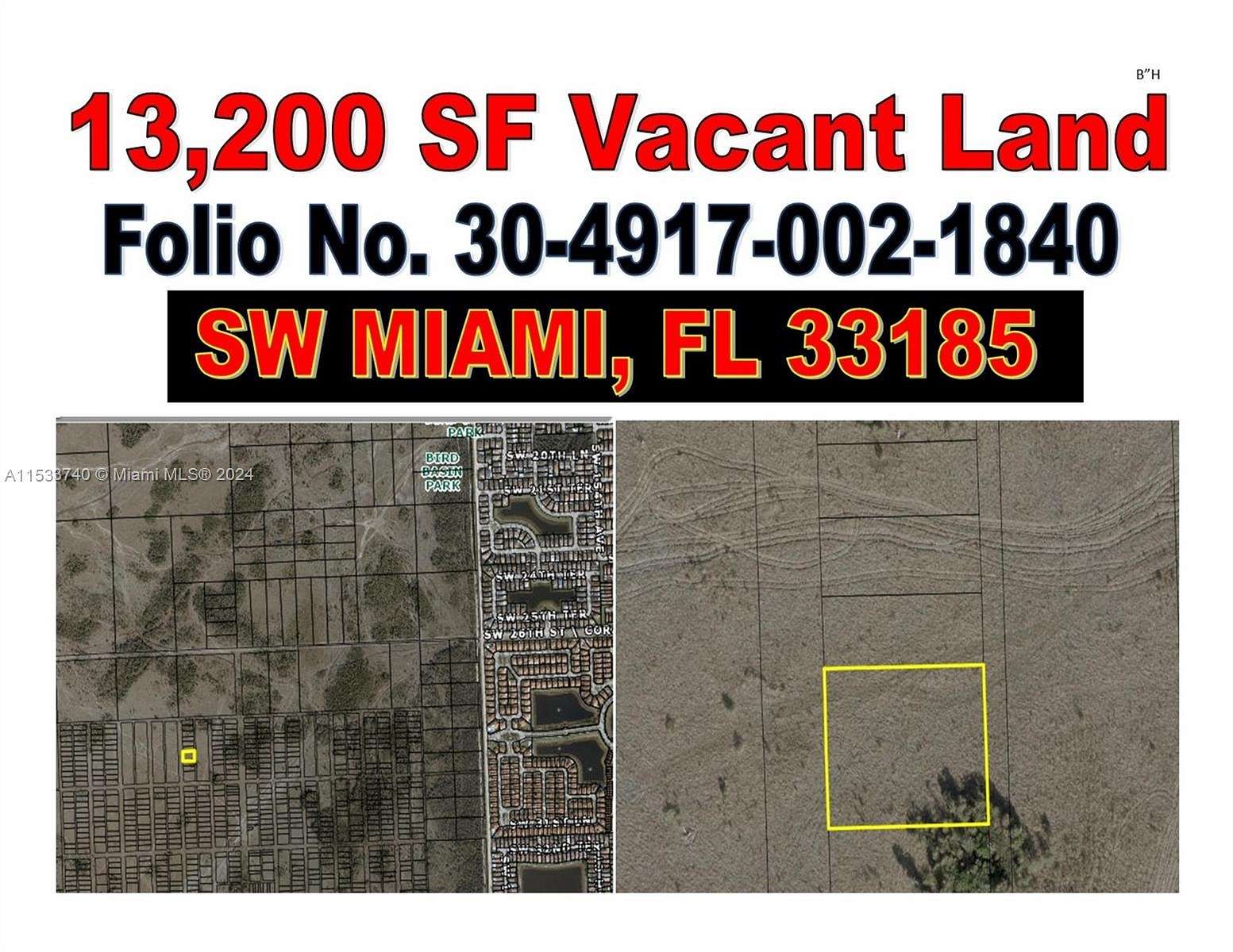 0.3 Acres of Land for Sale in Miami, Florida