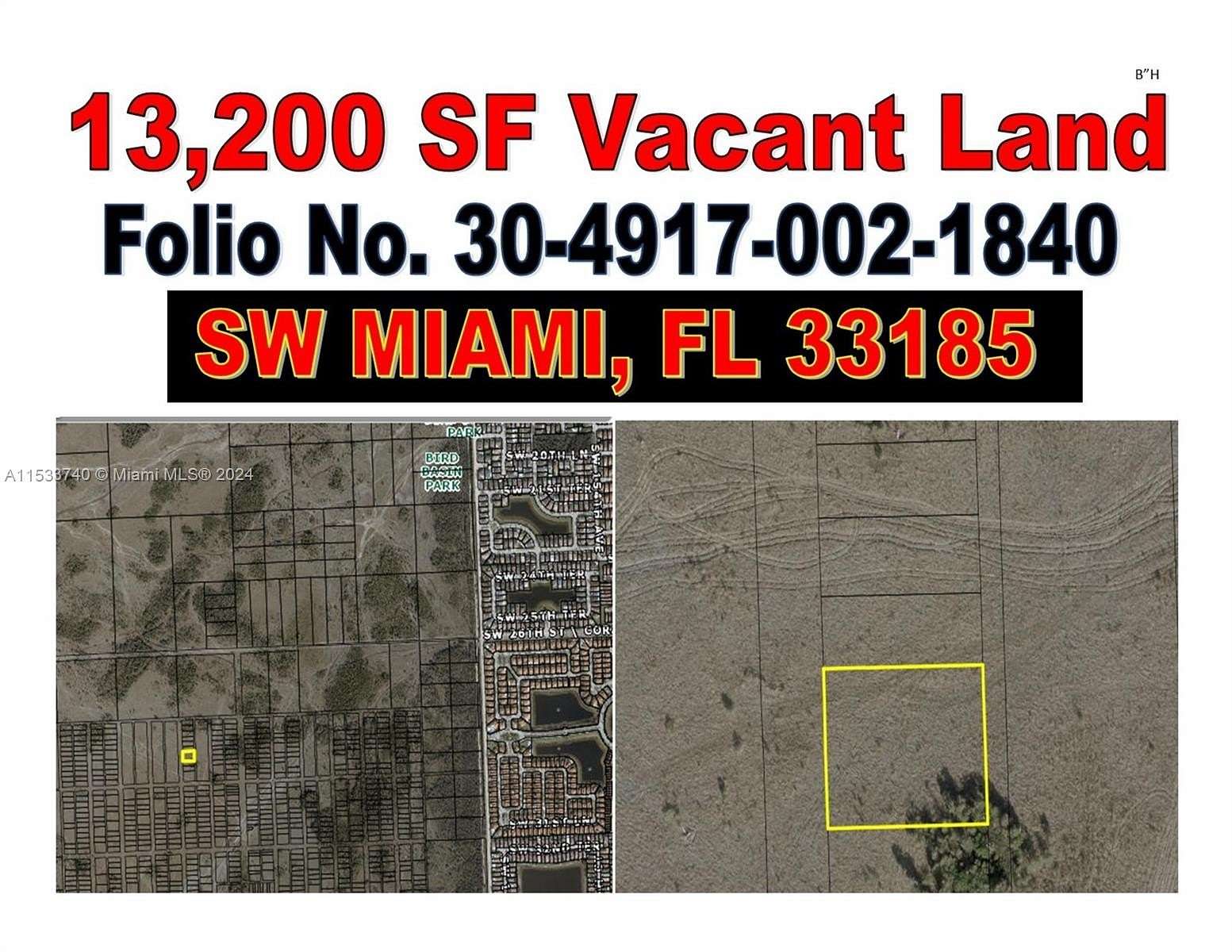 0.303 Acres of Land for Sale in Miami, Florida