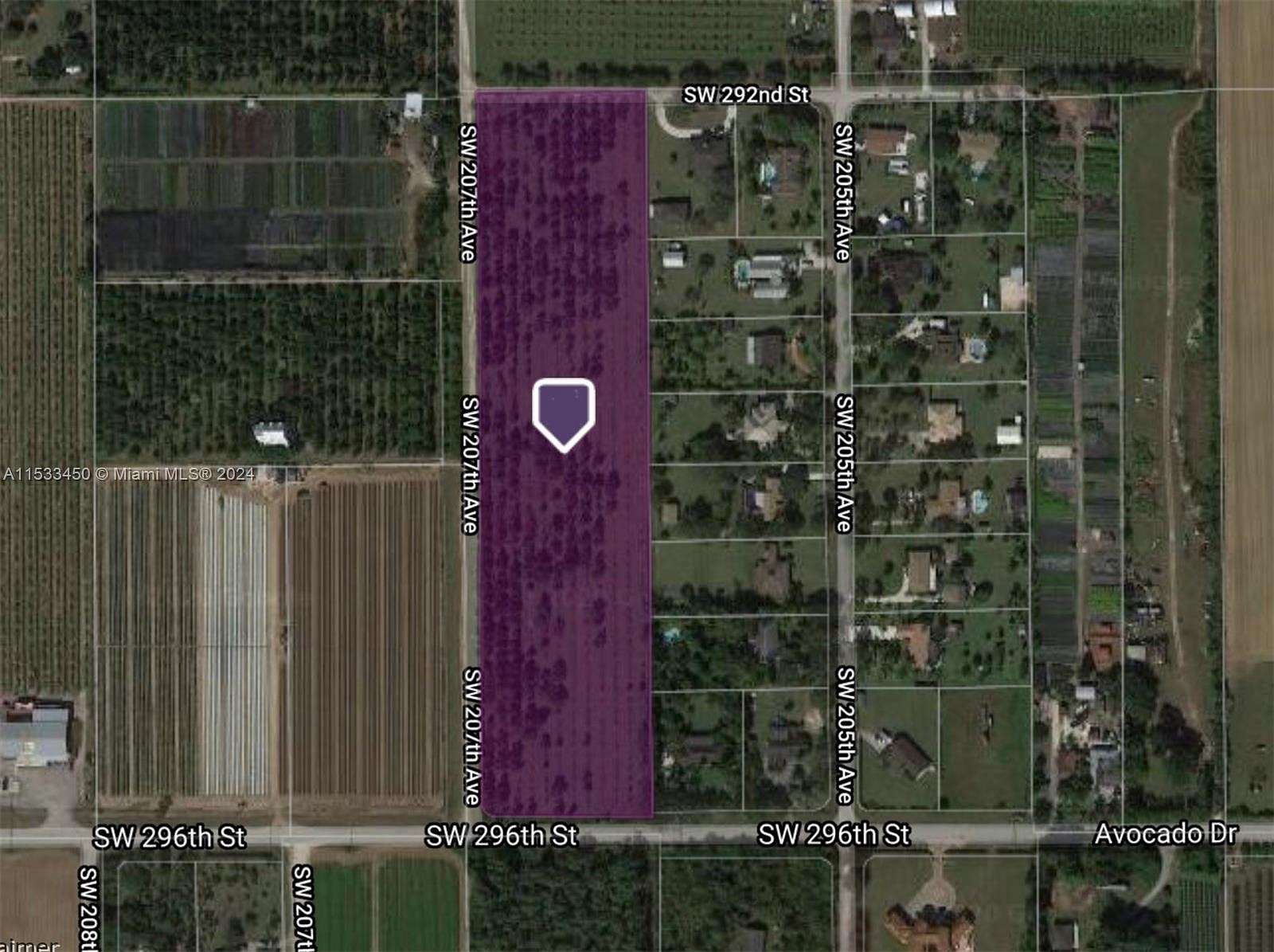 8.8 Acres of Land for Sale in Homestead, Florida