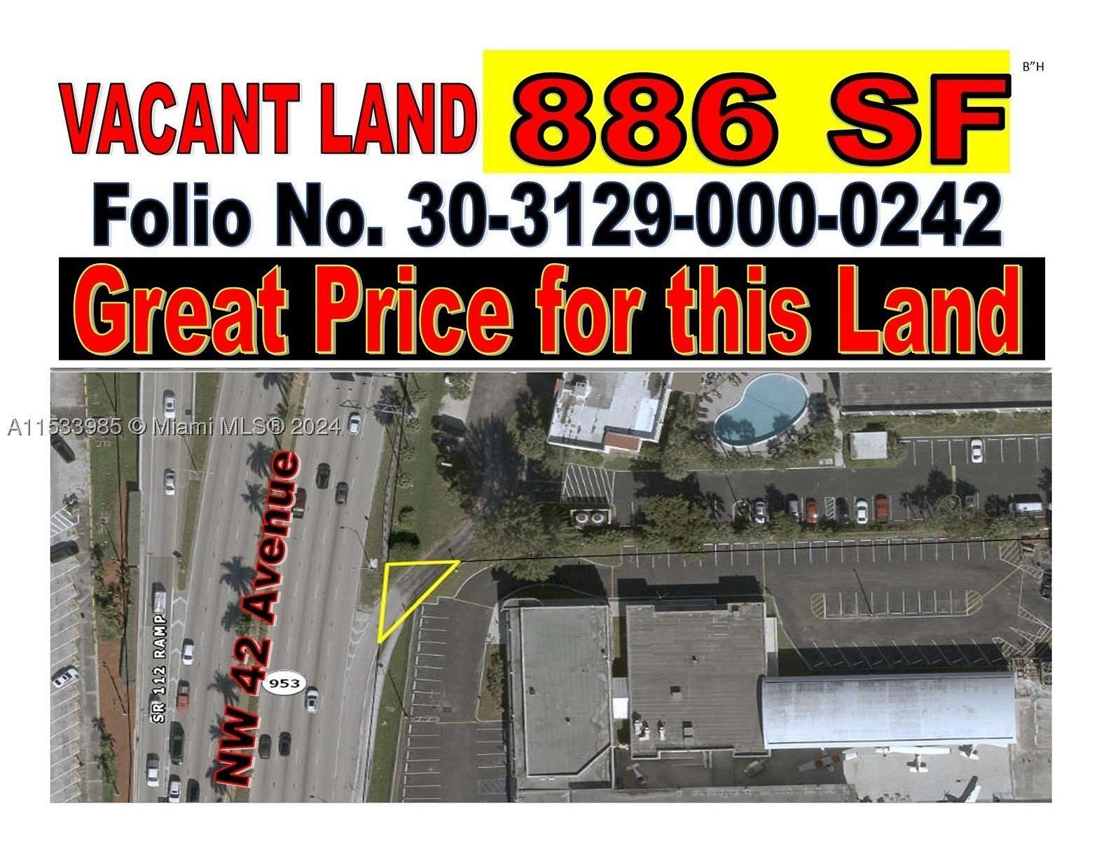 0.02 Acres of Commercial Land for Sale in Miami, Florida
