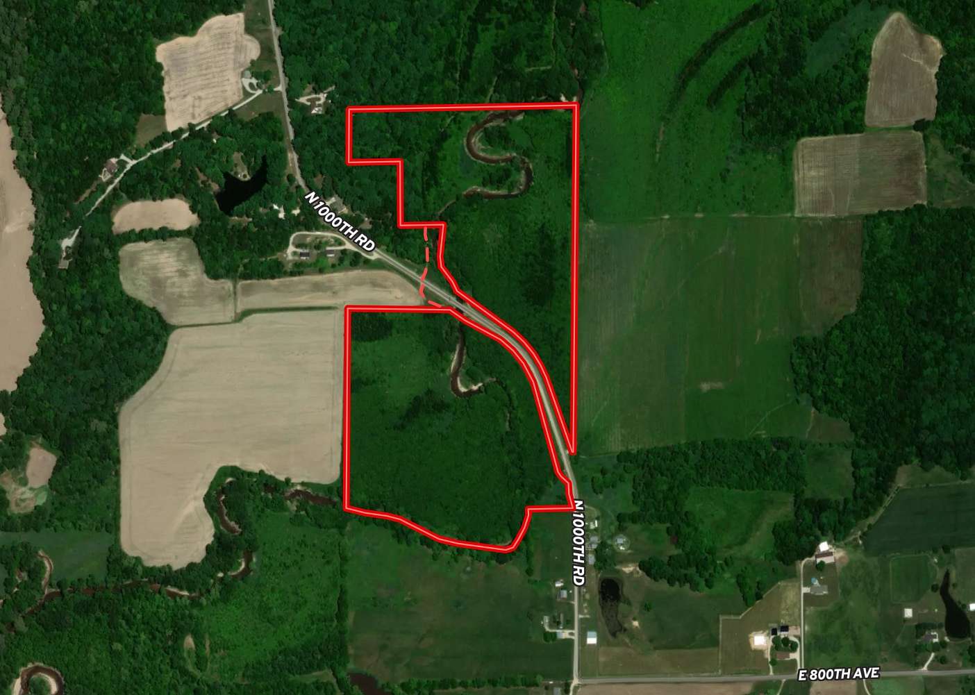 65 Acres of Recreational Land for Sale in Effingham, Illinois