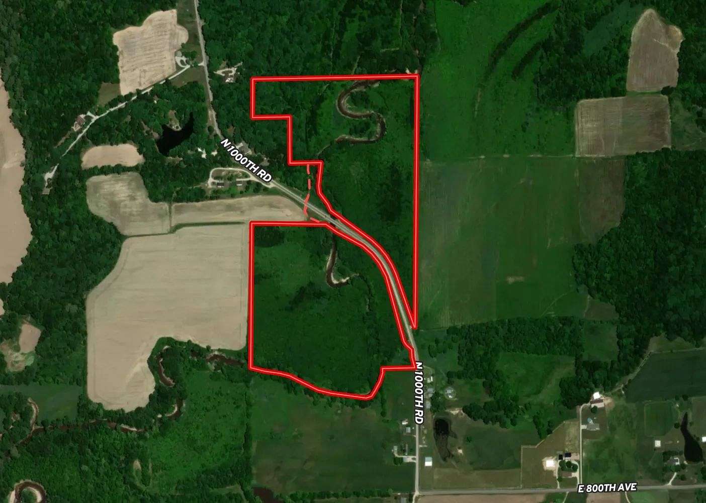 65 Acres of Recreational Land for Sale in Effingham, Illinois