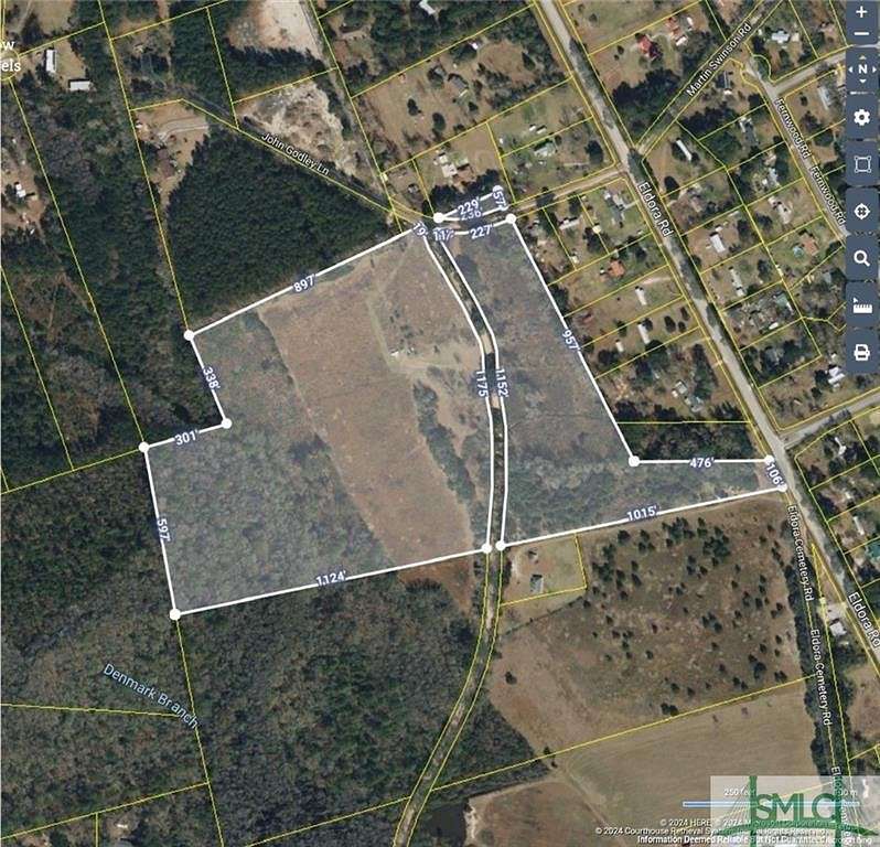 78.4 Acres of Agricultural Land for Sale in Ellabell, Georgia