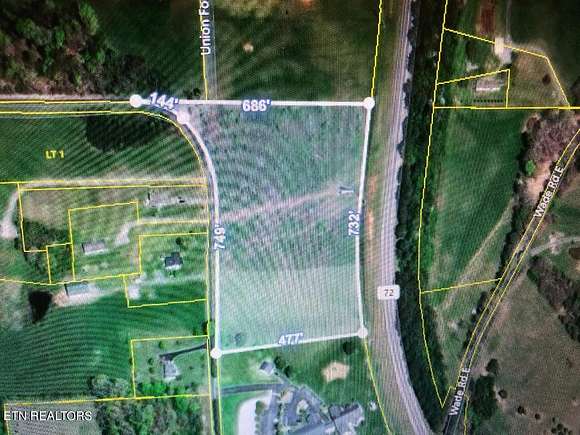 8 Acres of Commercial Land for Sale in Loudon, Tennessee