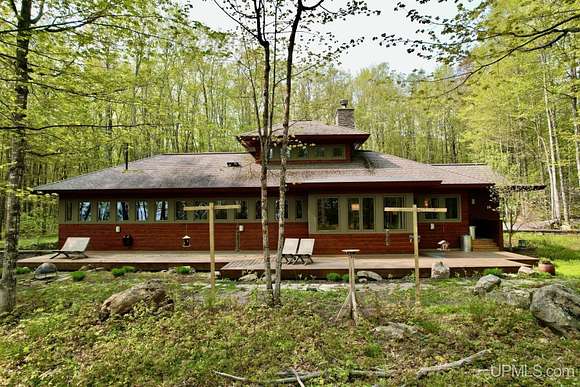 15.2 Acres of Recreational Land with Home for Sale in Au Train, Michigan