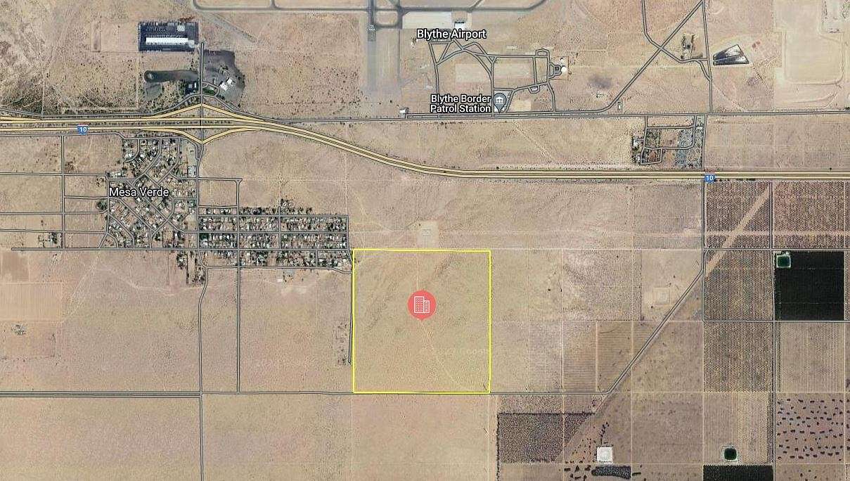 161 Acres of Land for Sale in Blythe, California