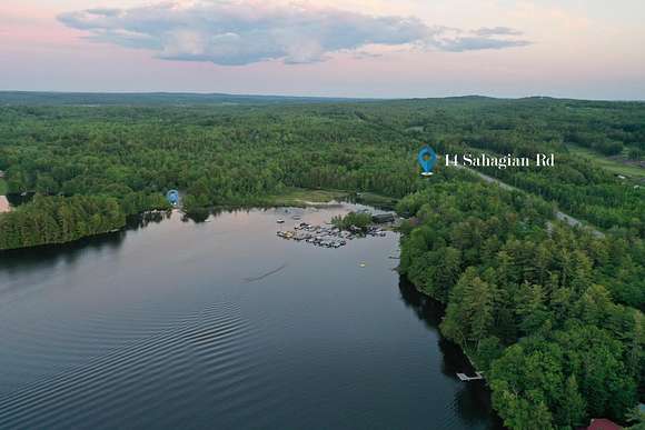8.7 Acres of Residential Land with Home for Sale in Belgrade, Maine