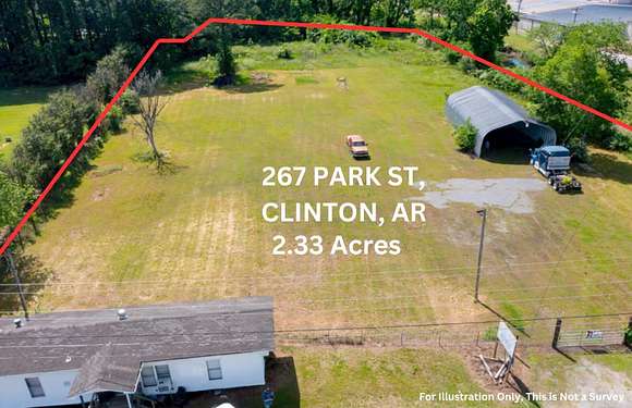 2.3 Acres of Improved Mixed-Use Land for Sale in Clinton, Arkansas