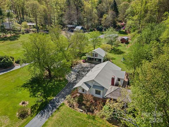 2.8 Acres of Residential Land with Home for Sale in Asheville, North Carolina