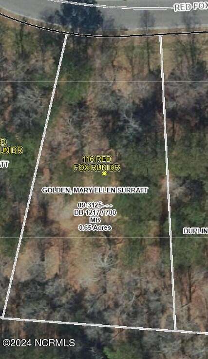 0.65 Acres of Residential Land for Sale in Wallace, North Carolina