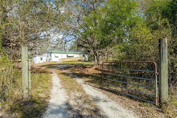 8.18 Acres of Residential Land with Home for Sale in LaBelle, Florida