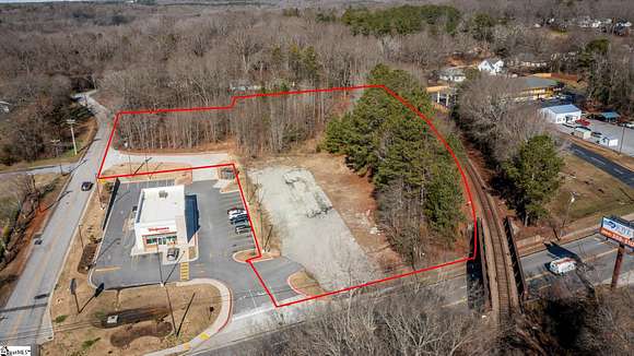 2.9 Acres of Commercial Land for Sale in Laurens, South Carolina
