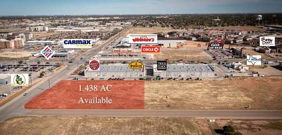 1.4 Acres of Commercial Land for Sale in Lubbock, Texas