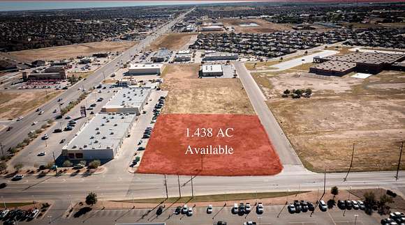 1.4 Acres of Commercial Land for Sale in Lubbock, Texas