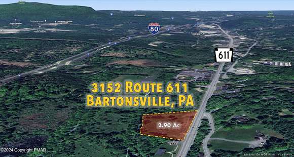 2.9 Acres of Commercial Land for Sale in Bartonsville, Pennsylvania