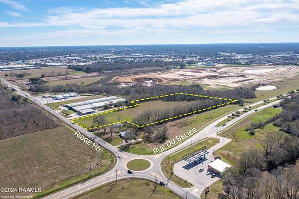 8.86 Acres of Commercial Land for Sale in Lafayette, Louisiana