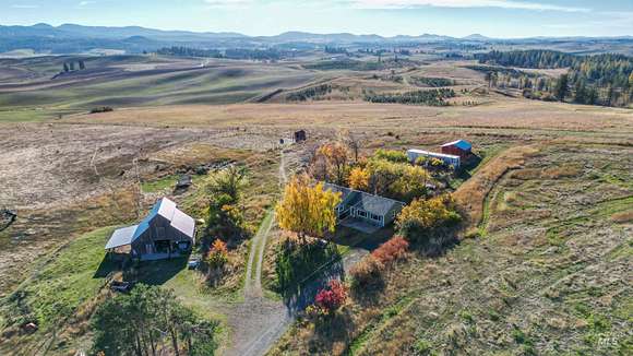 40.5 Acres of Agricultural Land with Home for Sale in Princeton, Idaho