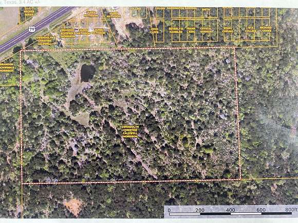 28 Acres of Land for Sale in Neches, Texas