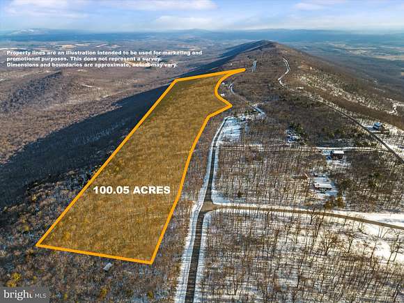 100 Acres of Land for Sale in Winchester, Virginia