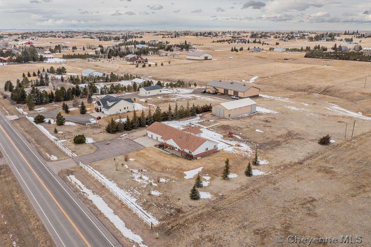 5.8 Acres of Land with Home for Sale in Cheyenne, Wyoming