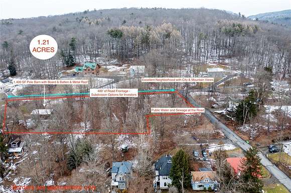 1.2 Acres of Residential Land for Sale in Oneonta, New York
